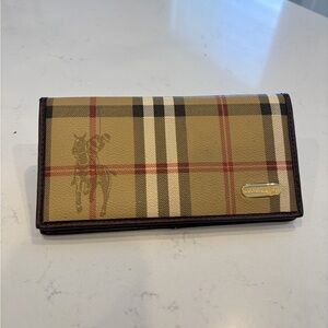 Vintage Y2K Santa Monica Polo
Plaid Check Long Wallet